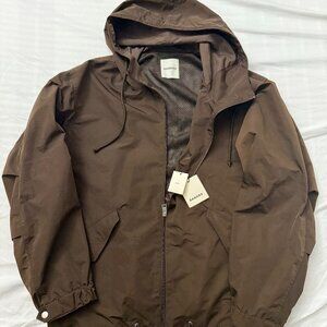 Sandro Paris Hooded Windbreaker – Size L (New with Tags, $520 Retail)